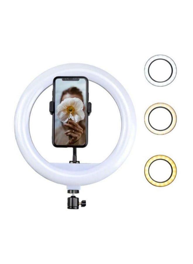 TIKTOK Touch Three Modes Ring Fill LED Light Set White/Black  - Image 2