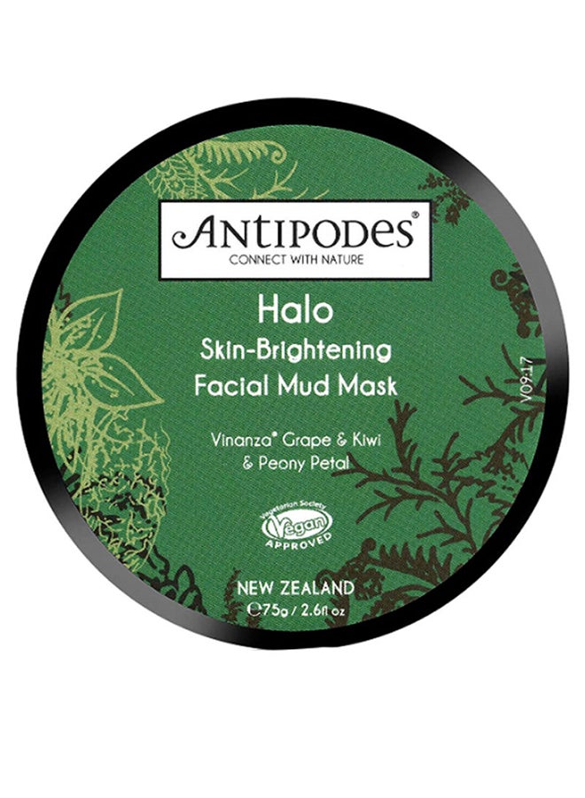 Antipodes Halo Skin Brightening Facial Mud Mask 75grams