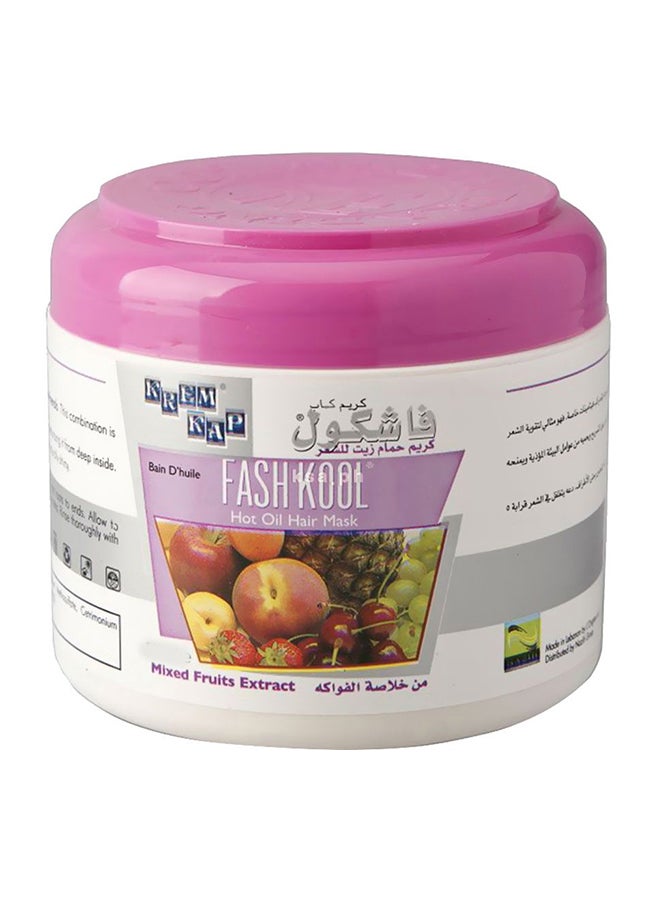 قناع للشعر بالزيت الساخن بخلاصة مزيج من الفواكة 500ملليلتر