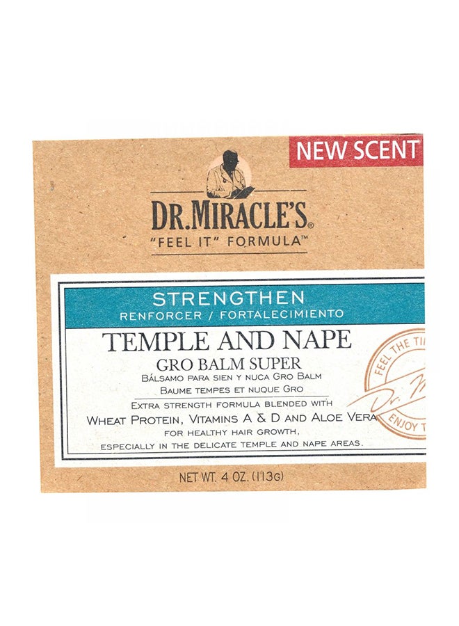 Dr. Miracle's Temple And Nape Gro Balm For Hair Treatment 113grams  - Image 2