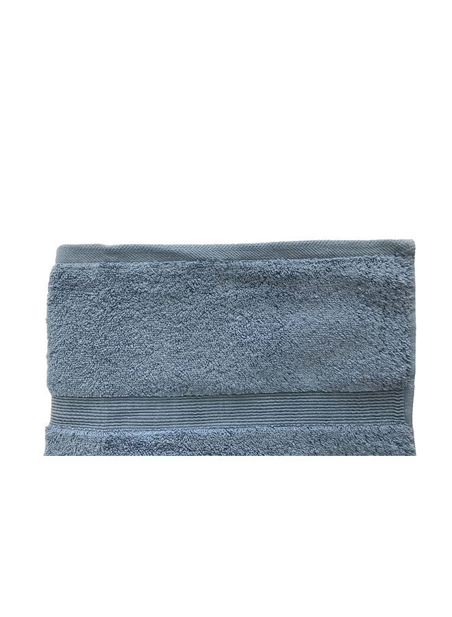 Banotex 4-Piece Egyptian Bath Towel Set Beige/White/Blue 50 x 100cm - Image 3