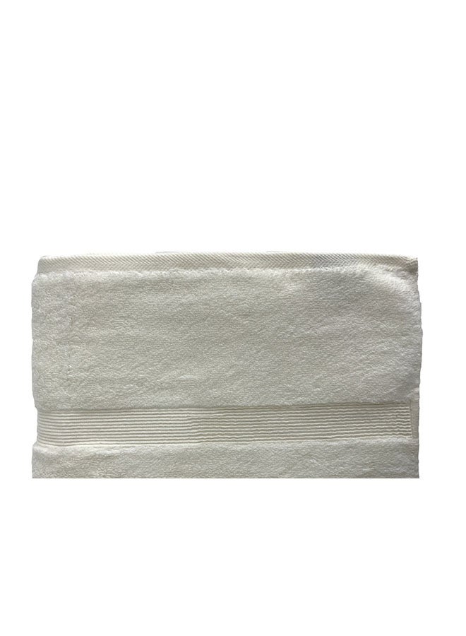 Banotex 4-Piece Egyptian Bath Towel Set Beige/White/Blue 50 x 100cm - Image 5