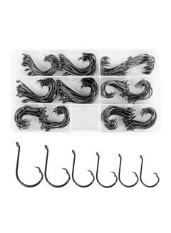 150-Piece Circle Hook Set With Case 17.5 x 2.9cm