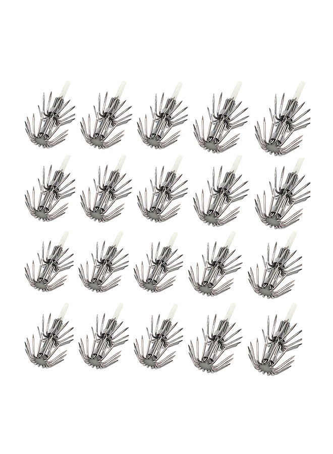 Generic - 20-Piece Luminous Squid Jig Set 11.5 x 2.5cm - Image 1