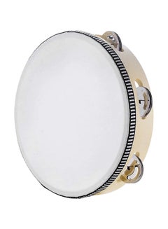 Generic Hand Held Bell Birch Jingles Tambourine  - Image 3