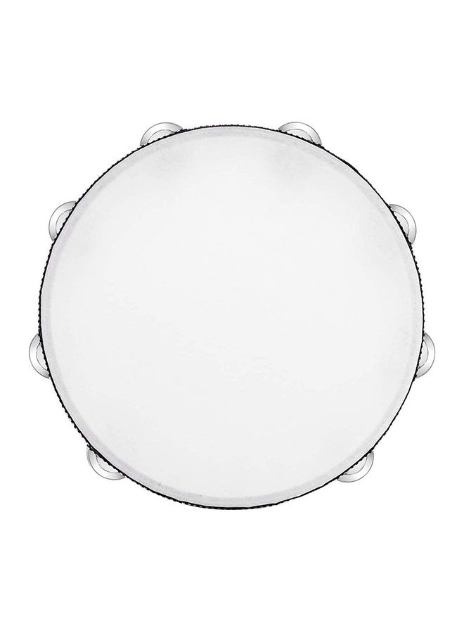 Mike Music Hand Held Bell Birch Jingles Tambourine - Image 3