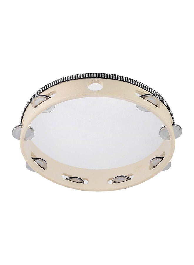 Mike Music Hand Held Bell Birch Jingles Tambourine - Image 5