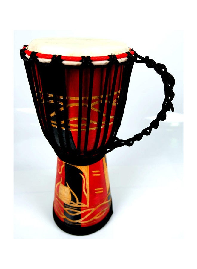 Mike Music Djembes Hand Drums Carved Tambourine  - Image 3