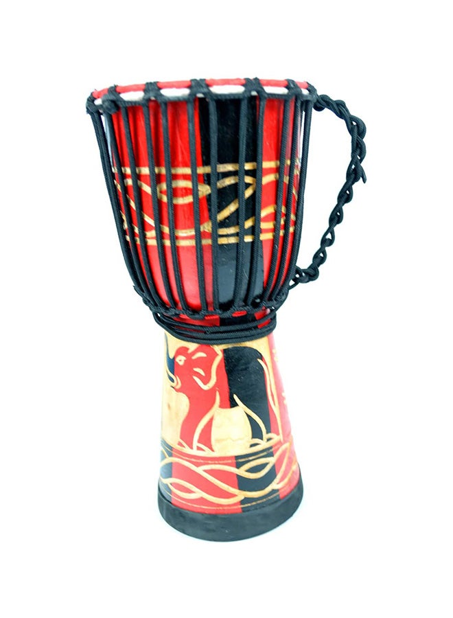Mike Music Djembes Hand Drums Carved Tambourine  - Image 1