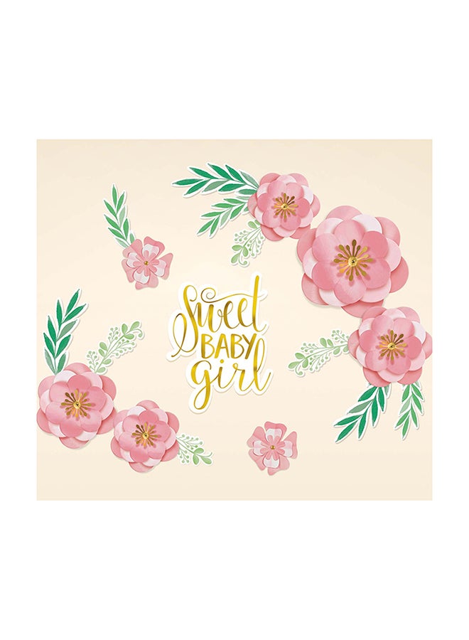 Amscan Floral Backdrop