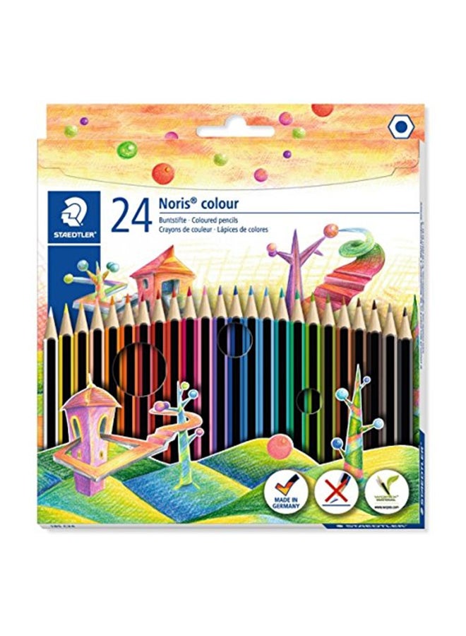 STAEDTLER 24-Piece Noris Colour Pencil Set Multicolour