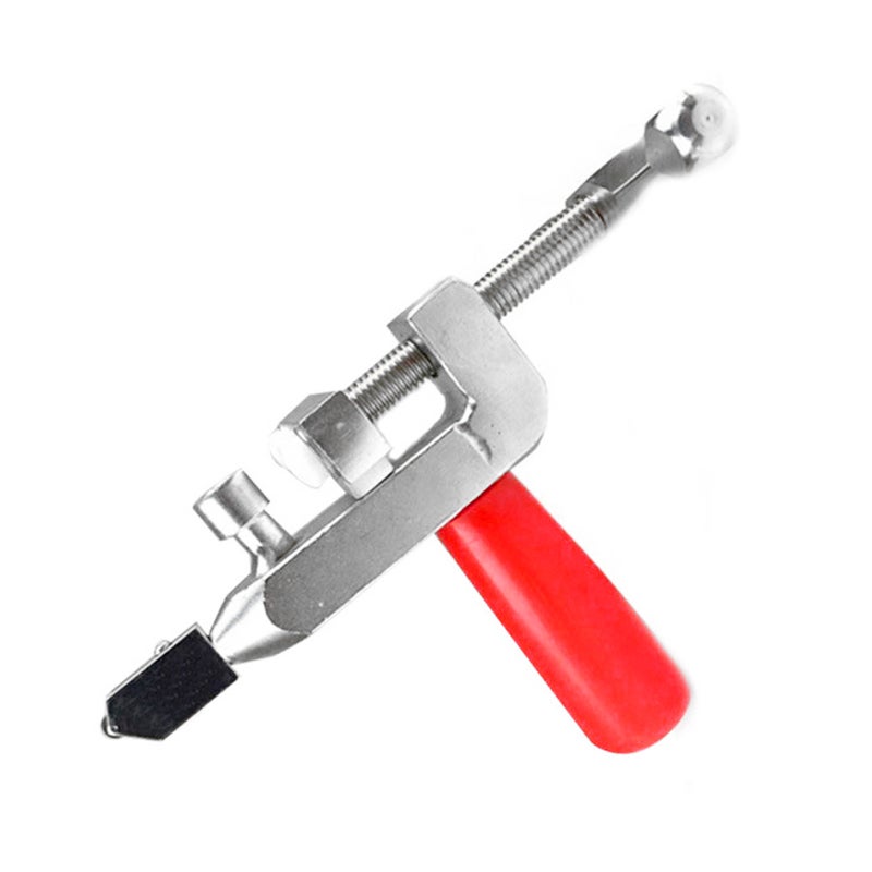 Hand-Held Replacement Cutter Heads Ceramic Tile Glass Cutter Silver/Black/Orange 18 x 5.5cm 