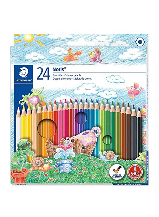 STAEDTLER 24-Piece Noris Colour Pencil Set Multicolour - Image 1