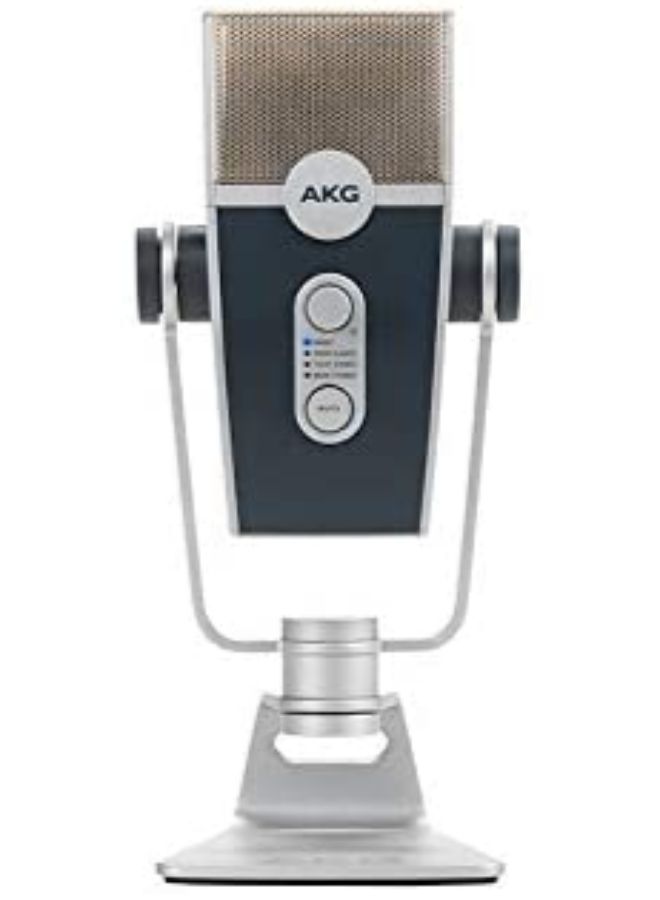 AKG - Ultra-HD Multimode USB Microphone C44-USB Silver - Image 1