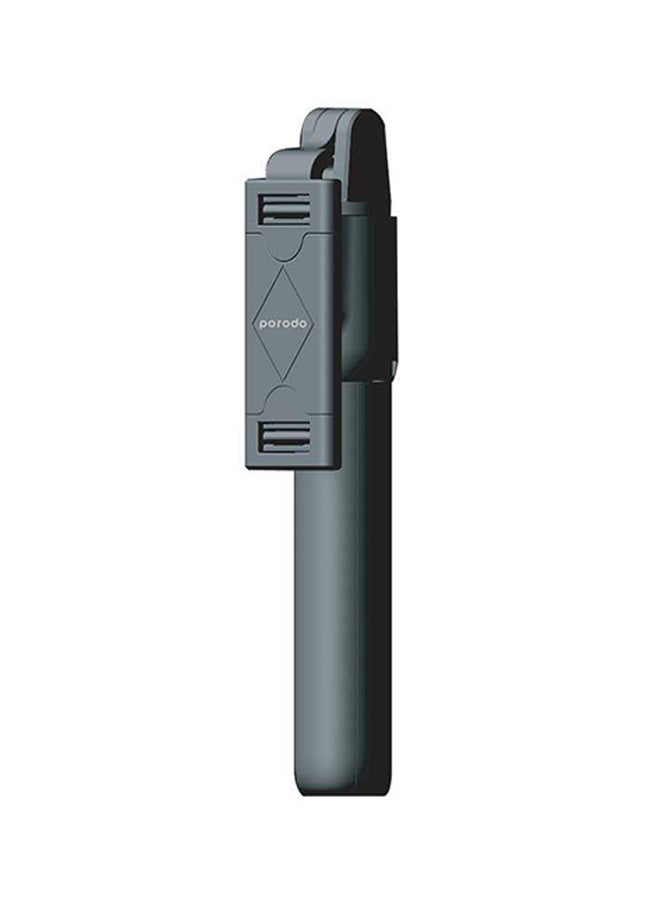 porodo Portable Bluetooth Selfie Stick With Tripod Black  - Image 1
