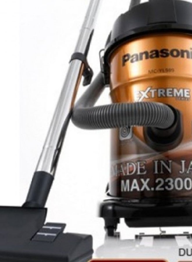Panasonic Detachable Canister Vacuum 21 L 2300 W MC-YL989T747 Black/Gold - Image 3