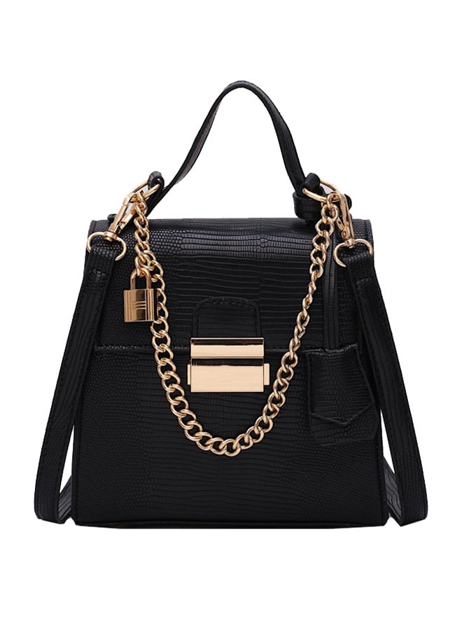 Ladylike All-Match Crossbody Bag Black  - Image 1