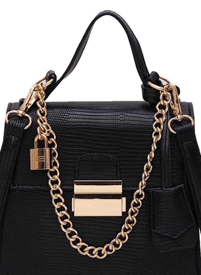 Ladylike All-Match Crossbody Bag Black  - Image 2