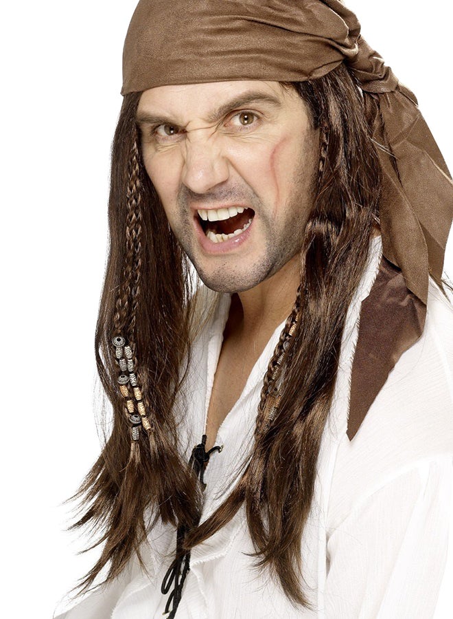 Smiffys - Buccaneer Pirate Wig Long - Image 1