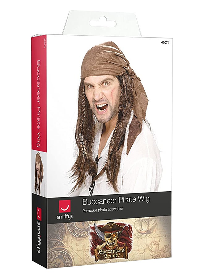 Smiffys - Buccaneer Pirate Wig Long - Image 1
