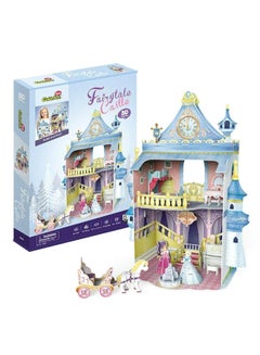 CubicFun 81-Piece Fairytale Castle 3D Puzzle Set 48cm  - Image 2