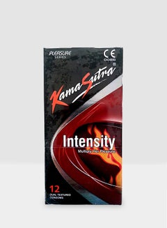 Kamasutra 12-Piece Pleasure Series Intensity Condoms 