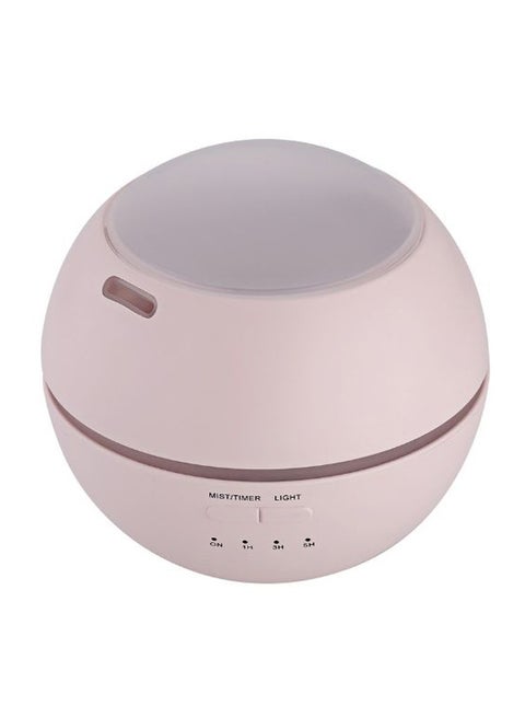 Humidifier Essential Oil Ultrasonic Aromatherapy Machine Lamp Diffuser Light Pink 12 x 10.8cm