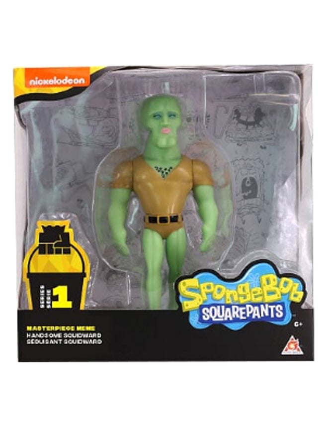 سبونج بوب سكوير بانتس مجموعة نماذج شخصيات الميمات الرائعة بتصميم هاندسوم سكويدوورد - Image 2