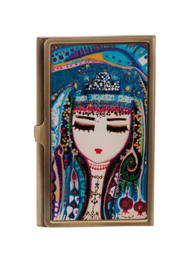 Biggdesign Metal Cover Card Holder With Security Lock Multicolour  - Image 2