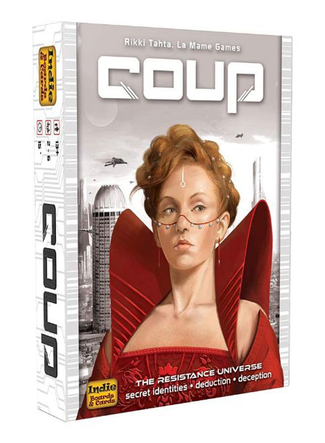 Coup Facedown Character Party Card Game - Image 1