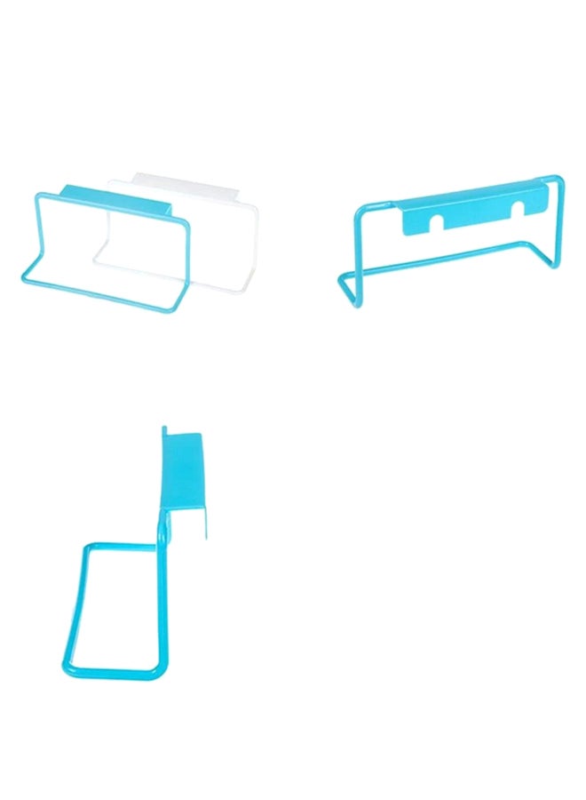 Multi-Purpose Kitchen Towel Hanger Rack Blue 19cm  - Image 2