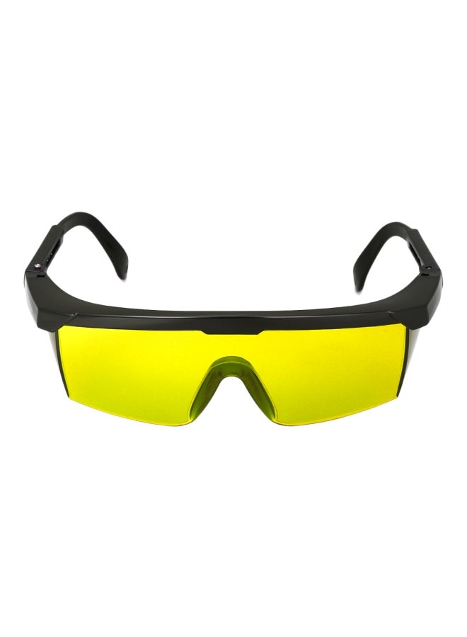 Laser Eye Protection Safety Goggles Yellow/Black - Image 1