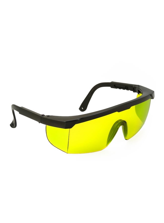 Laser Eye Protection Safety Goggles Yellow/Black - Image 2