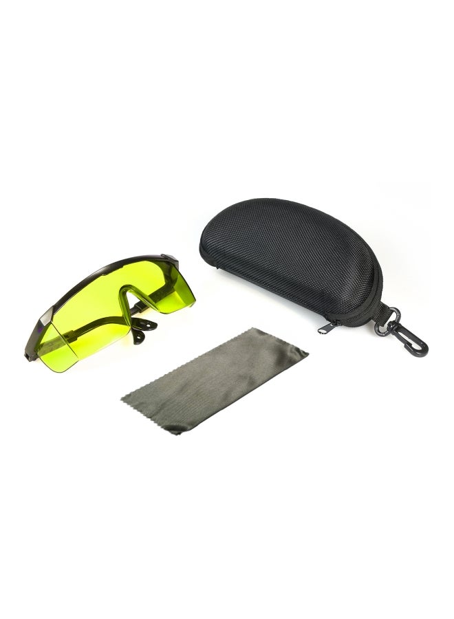 Laser Eye Protection Safety Goggles Yellow/Black - Image 4