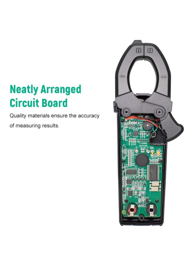 AC Clamp Meter Black 18.5x7x3.3centimeter