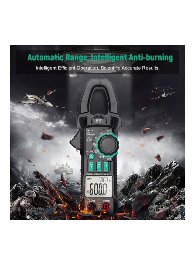 FUYI AC Clamp Meter Black 19x7x3.5cm  - Image 3