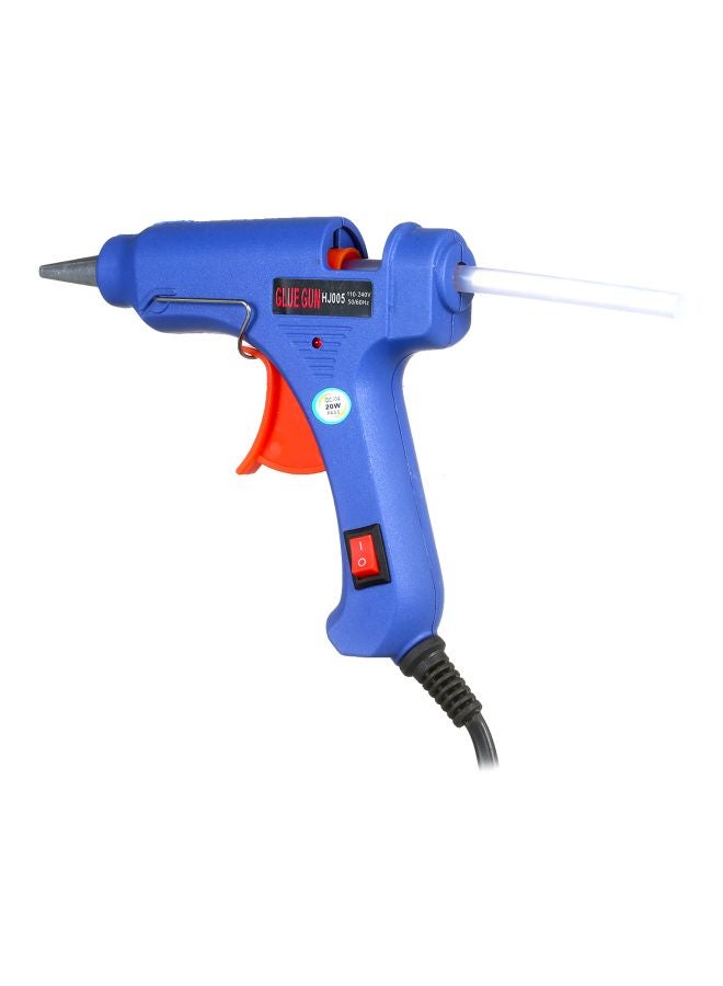 4-Piece Glue Gun Set Blue/Black/Orange 20.5x4.3x15cm - Image 1