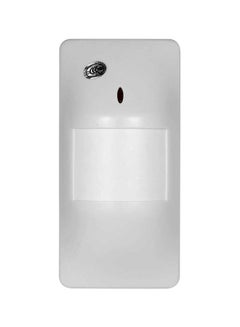 Wired PIR Motion Sensor With Passive Infrared Detector White 13x4.4x6.6centimeter