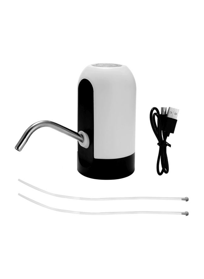 موزع مياه كهربائي مزود بمنفذ USB أبيض/أسود 13.5x10x10.5Ø³Ù†ØªÙŠÙ…ØªØ±  - Image 1