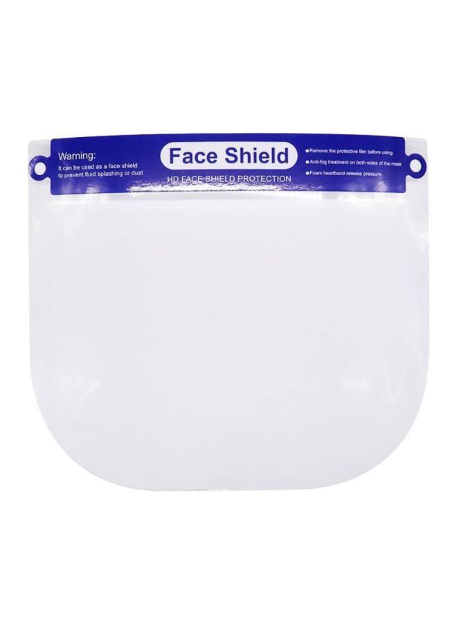 Reusable Face Shield Clear 32x6x27cm - Image 1