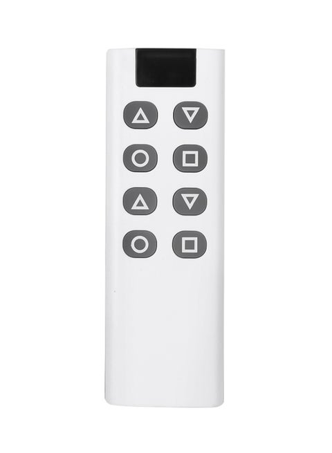 Wireless Remote Control For Garage Gate Door Opener Alarm Duplicator White/Grey/Black 12.00x2.00x5.00cm