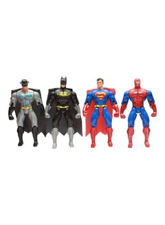 4-Piece Super Hero Action Figure Set 8881 26cm - v1590394808/N37620402A_1