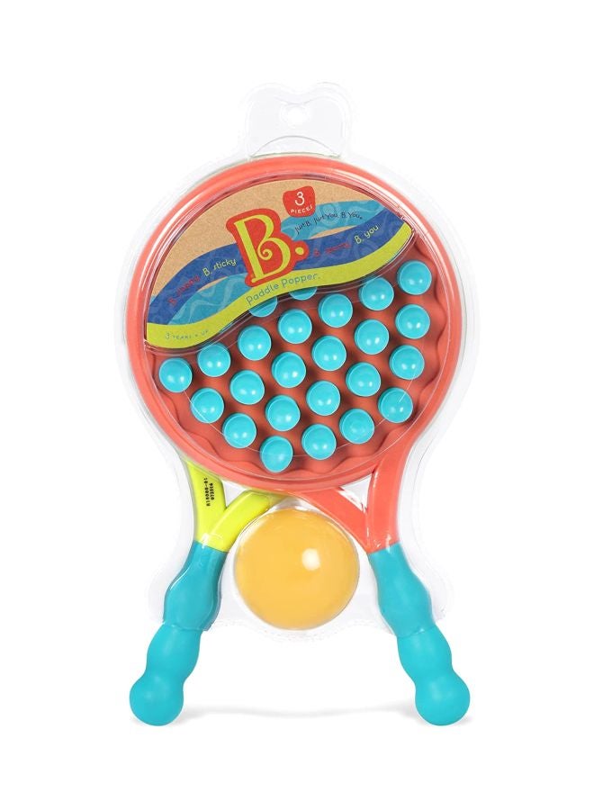 B. 3-Piece Suction Paddle Popper Toy Set 62243307353  - Image 2