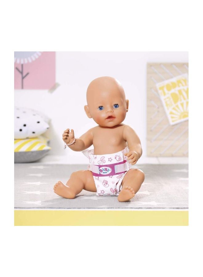 Zapf Creation Pack Of 5 Baby Born Doll Nappies  - Image 3