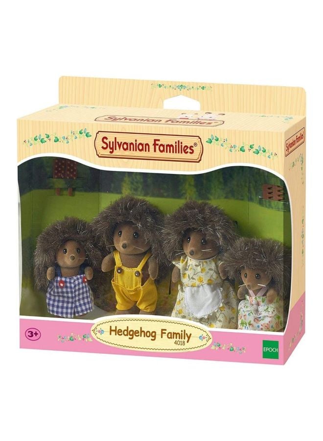 Sylvanian Families Set Of 4 Syl Fly Hedgehog Family 4018 - Image 2