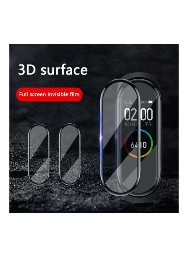 Generic 3D Full Screen Protector For Xiaomi MI Band 4 Black  - Image 4