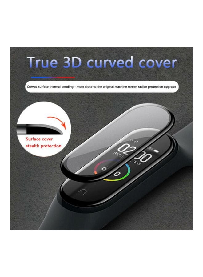 Generic 3D Full Screen Protector For Xiaomi MI Band 4 Black  - Image 5