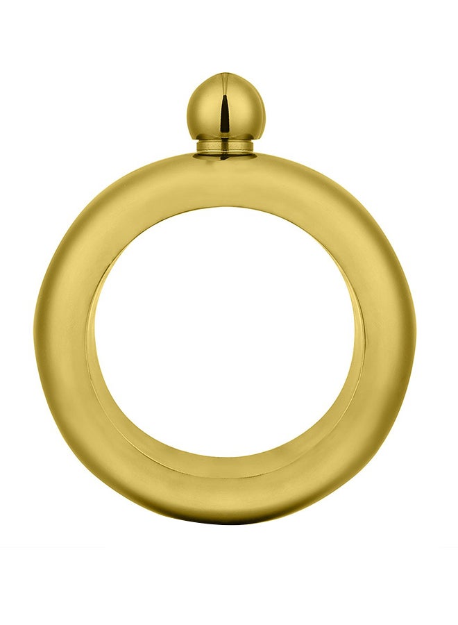 Booze Smuggle Bracelet Bangle Flask Gold 12cm  - Image 1