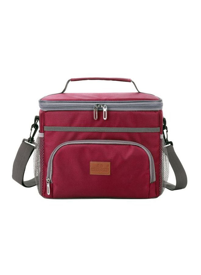 WEYOUNG Insulated Thermal Lunch Bag Red/Grey 16Liters - Image 1