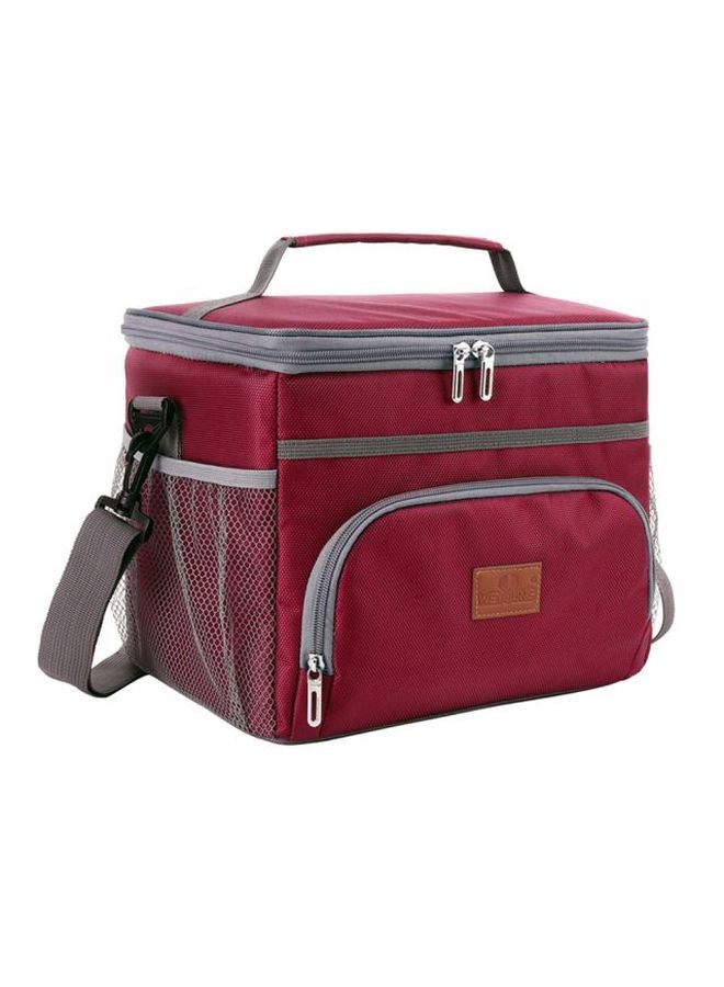 WEYOUNG Insulated Thermal Lunch Bag Red/Grey 16Liters - Image 2